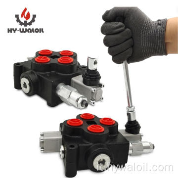 Valvola di sequenza di controllo idraulico del joystick idraulico compatto